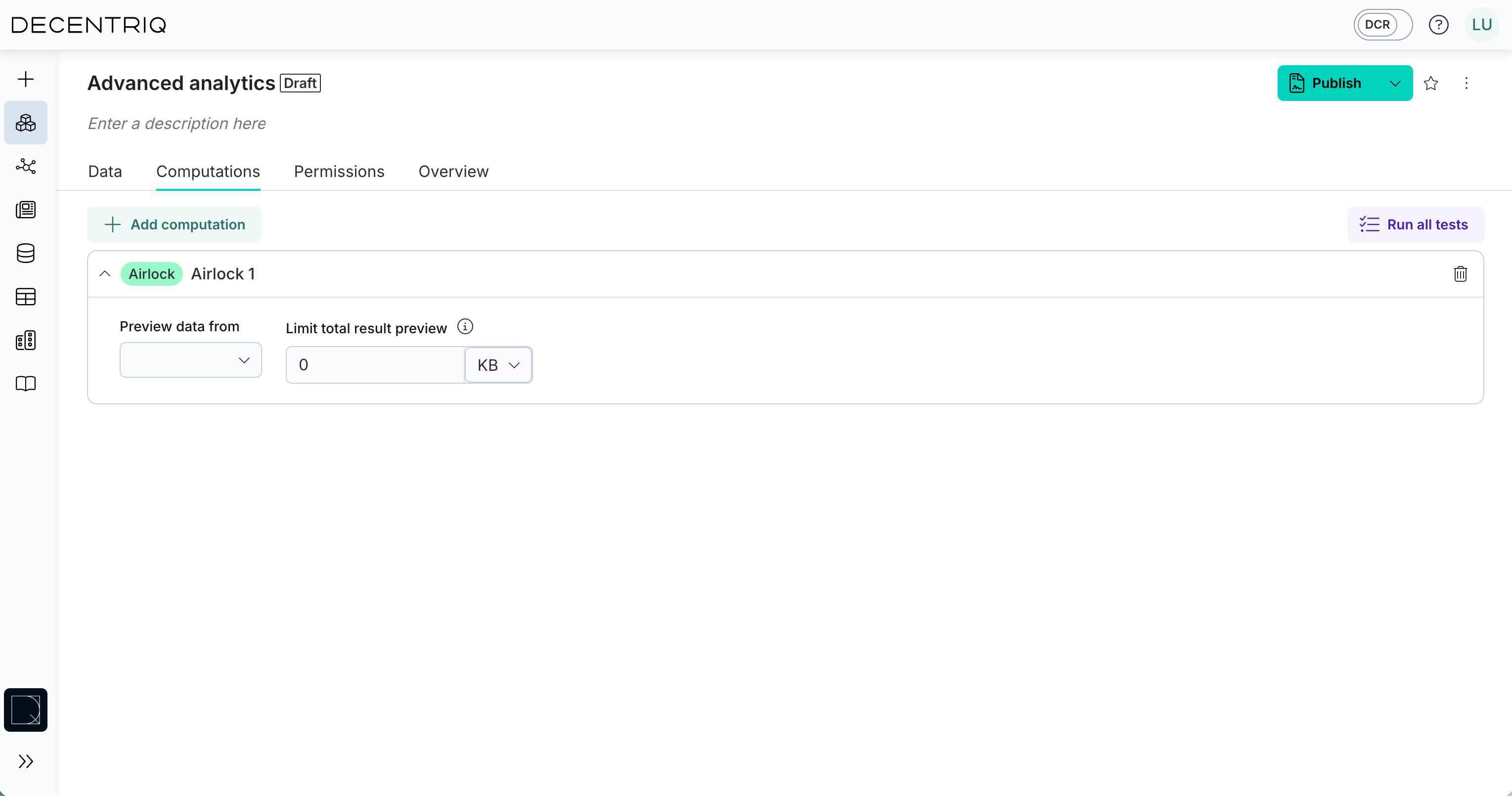 Airlock node example