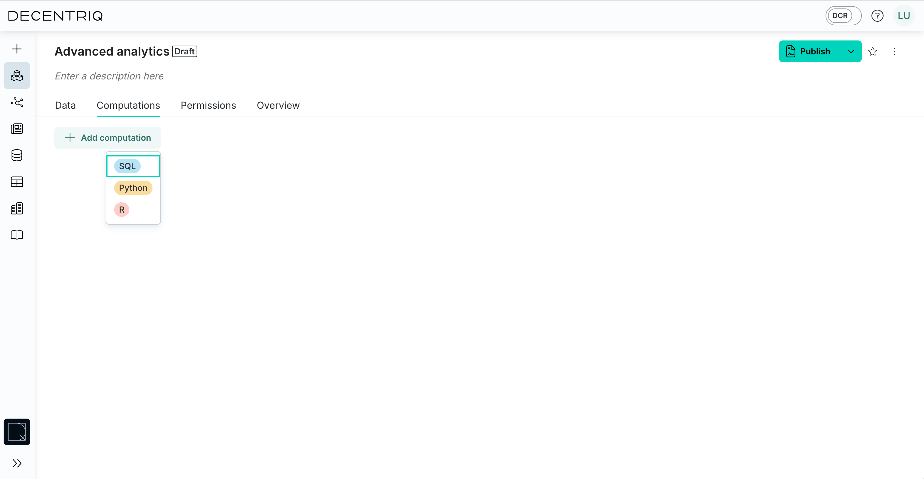 add new computation to DCR