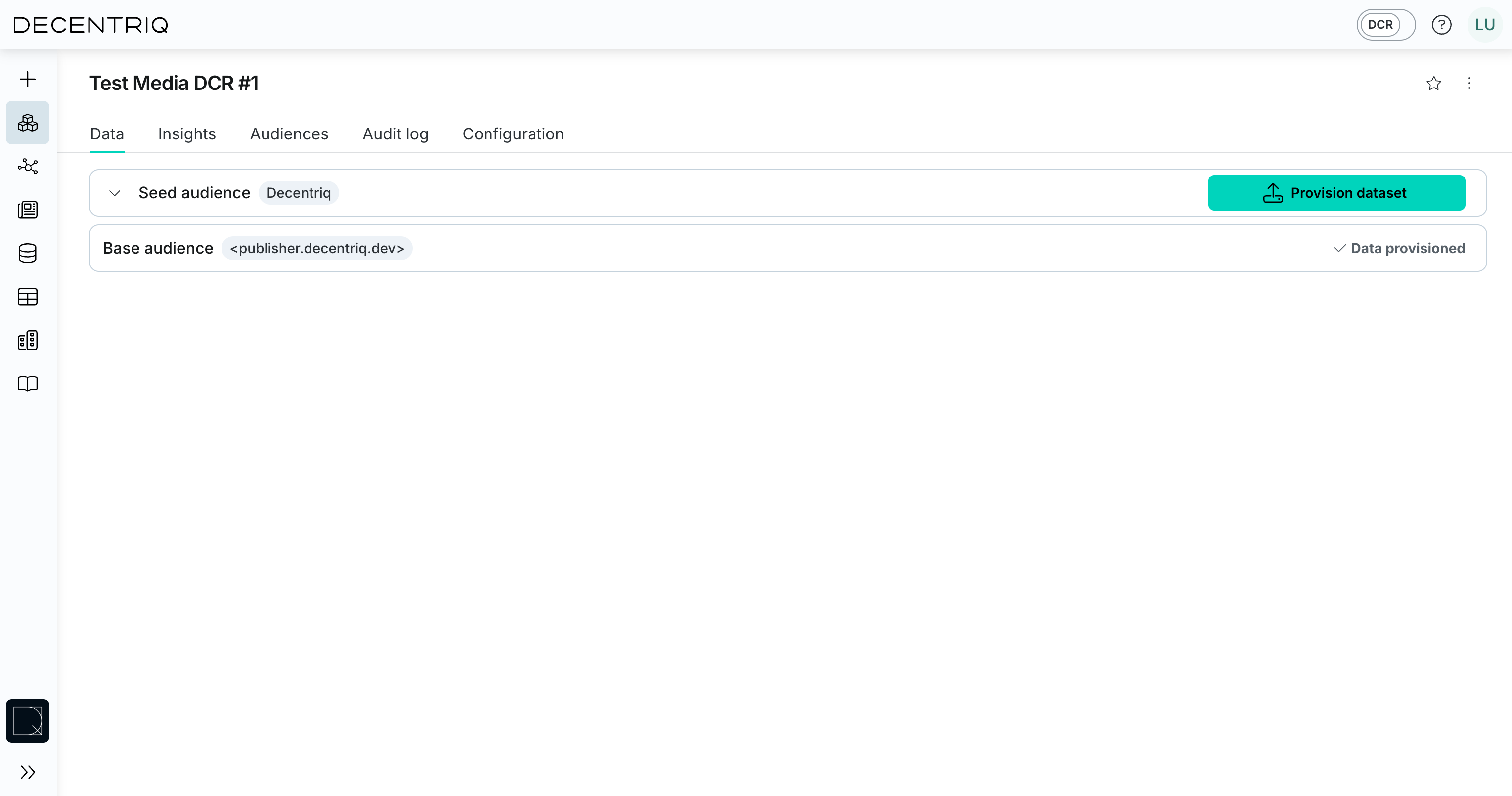 Provision seed audience